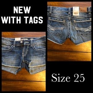 BKE DENIM STELLA SHORTS